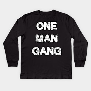 OMG - One Man Gang Kids Long Sleeve T-Shirt